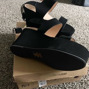 Charlotte Russe Black platforms